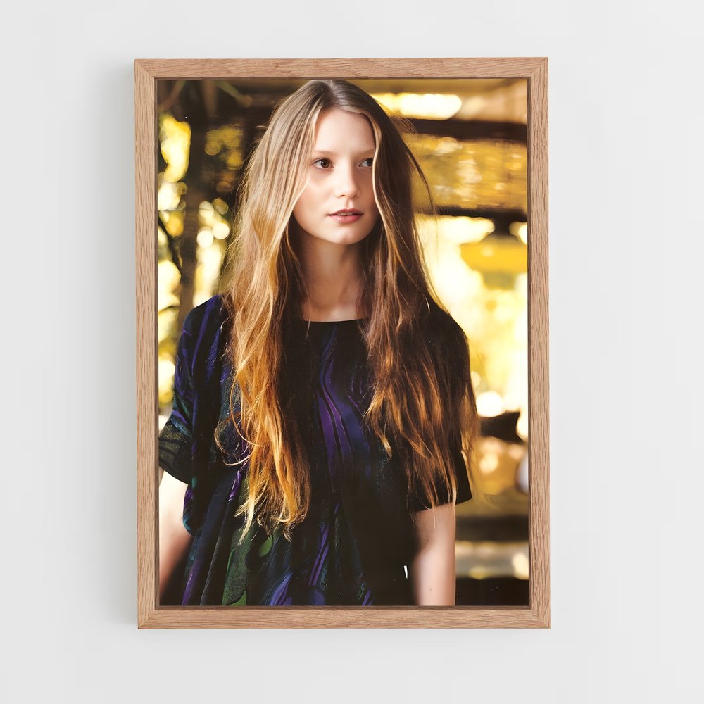 ap-mia wasikowska-1 cadre Bois clair