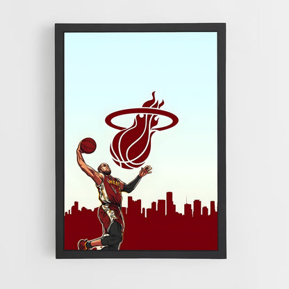 ap-miami heat-4 cadre Noir