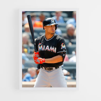 ap-miami marlins-3 cadre Blanc