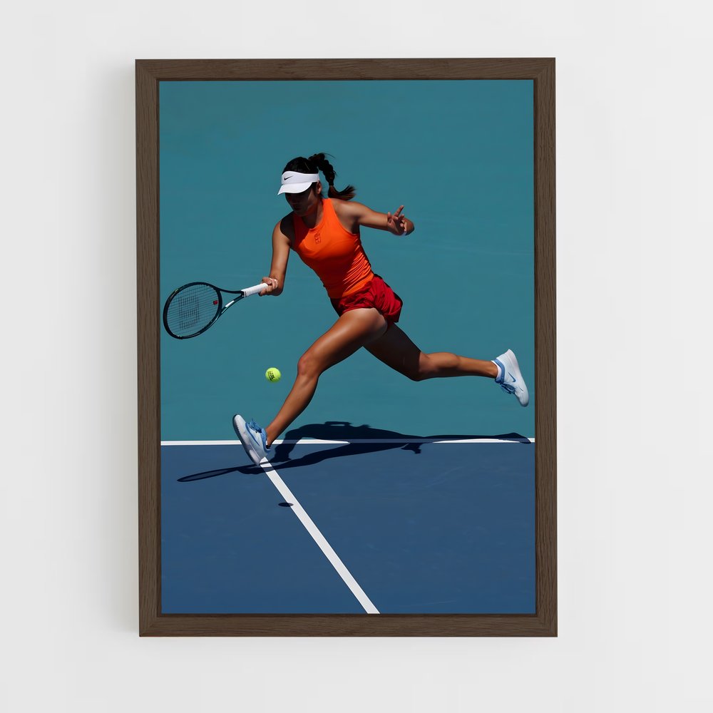 ap-miami open tennis-12 cadre Bois foncé