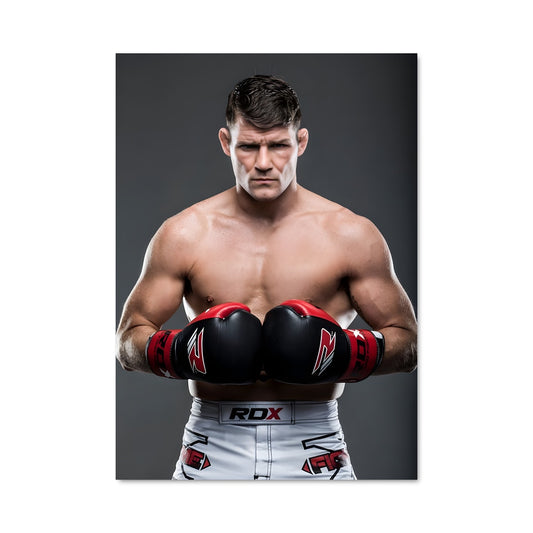 Poster Bisping Knockout