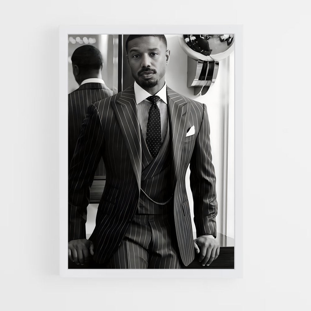 ap-michael b jordan-3 cadre Blanc