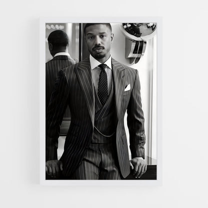 ap-michael b jordan-3 cadre Blanc