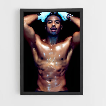 ap-michael b jordan-4 cadre Noir