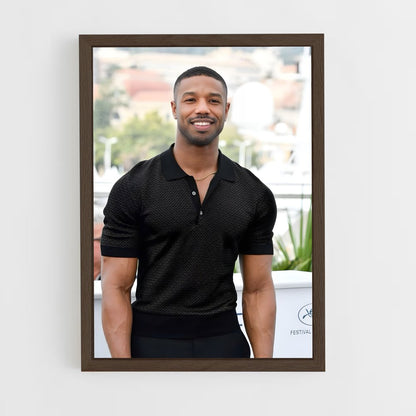 ap-michael b jordan-6 cadre Bois foncé