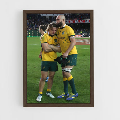 ap-michael hooper-3 cadre Bois foncé