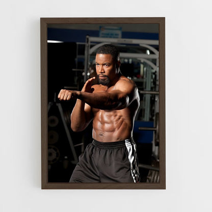 ap-michael jai white-5 cadre Bois foncé
