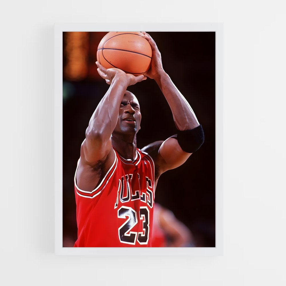 ap-michael jordan-10 cadre Blanc