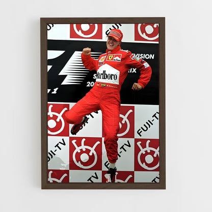 ap-michael schumacher-13 cadre Bois foncé