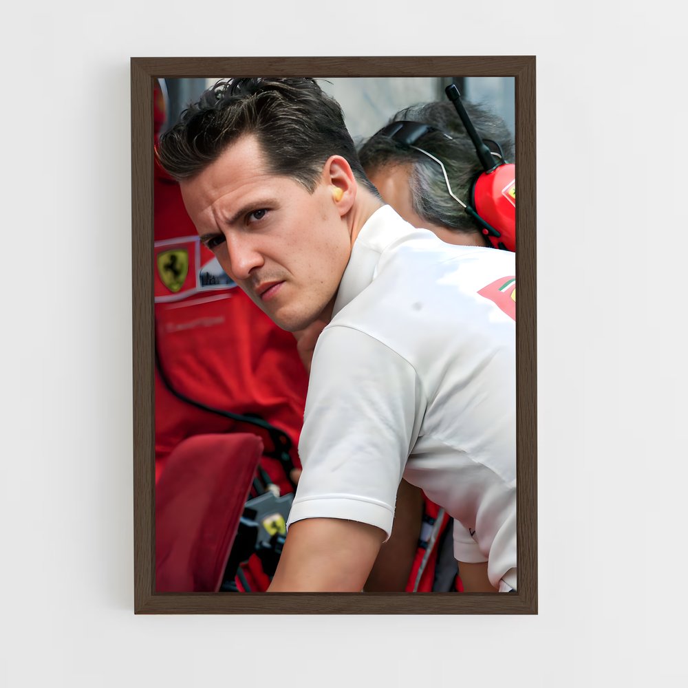 ap-michael schumacher-6 cadre Bois foncé