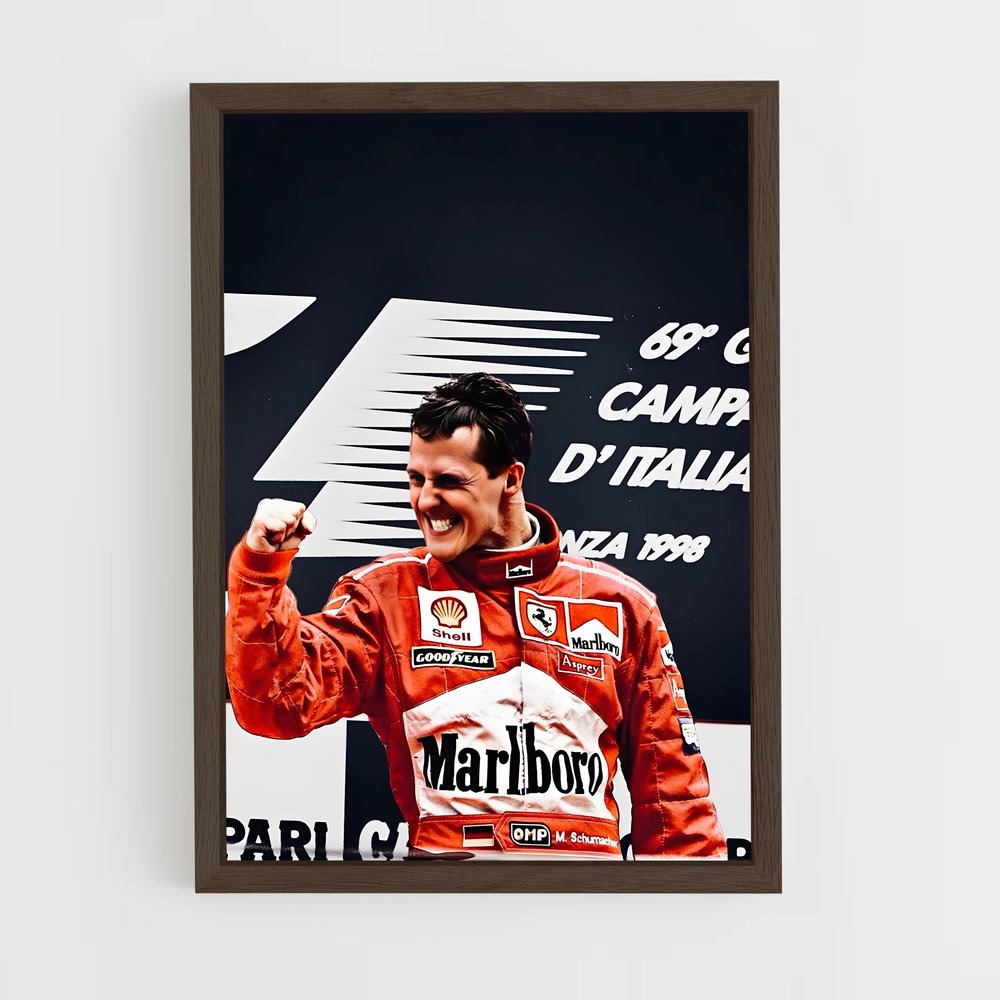 ap-michael schumacher-7 cadre Bois foncé