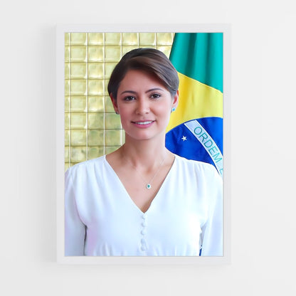 ap-michelle bolsonaro-1 cadre Blanc