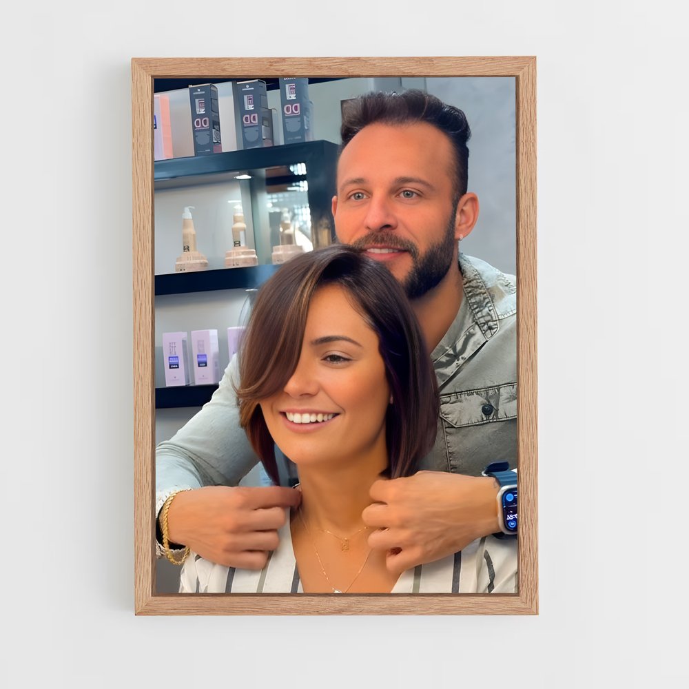 ap-michelle bolsonaro-8 cadre Bois clair