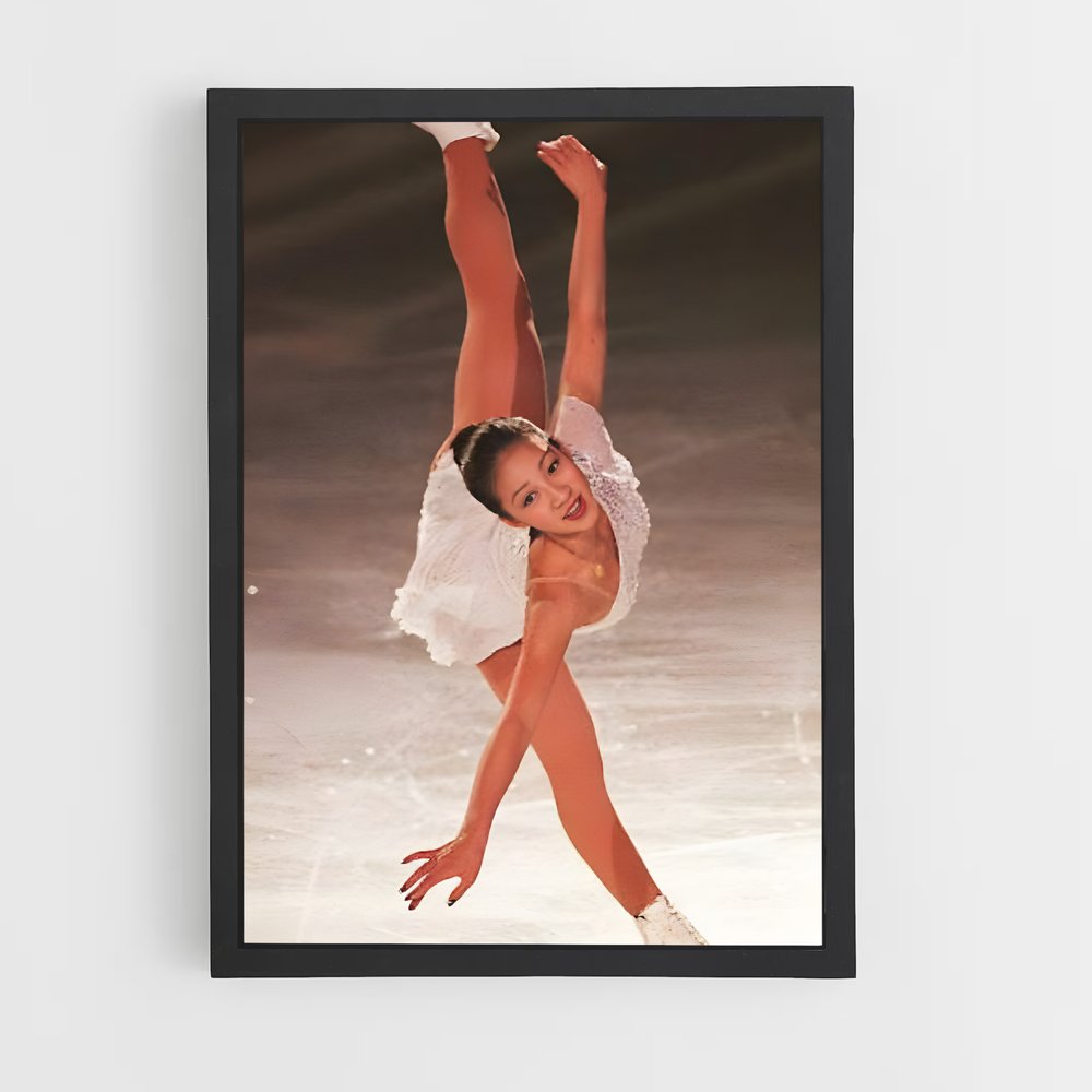 ap-michelle kwan-1 cadre Noir