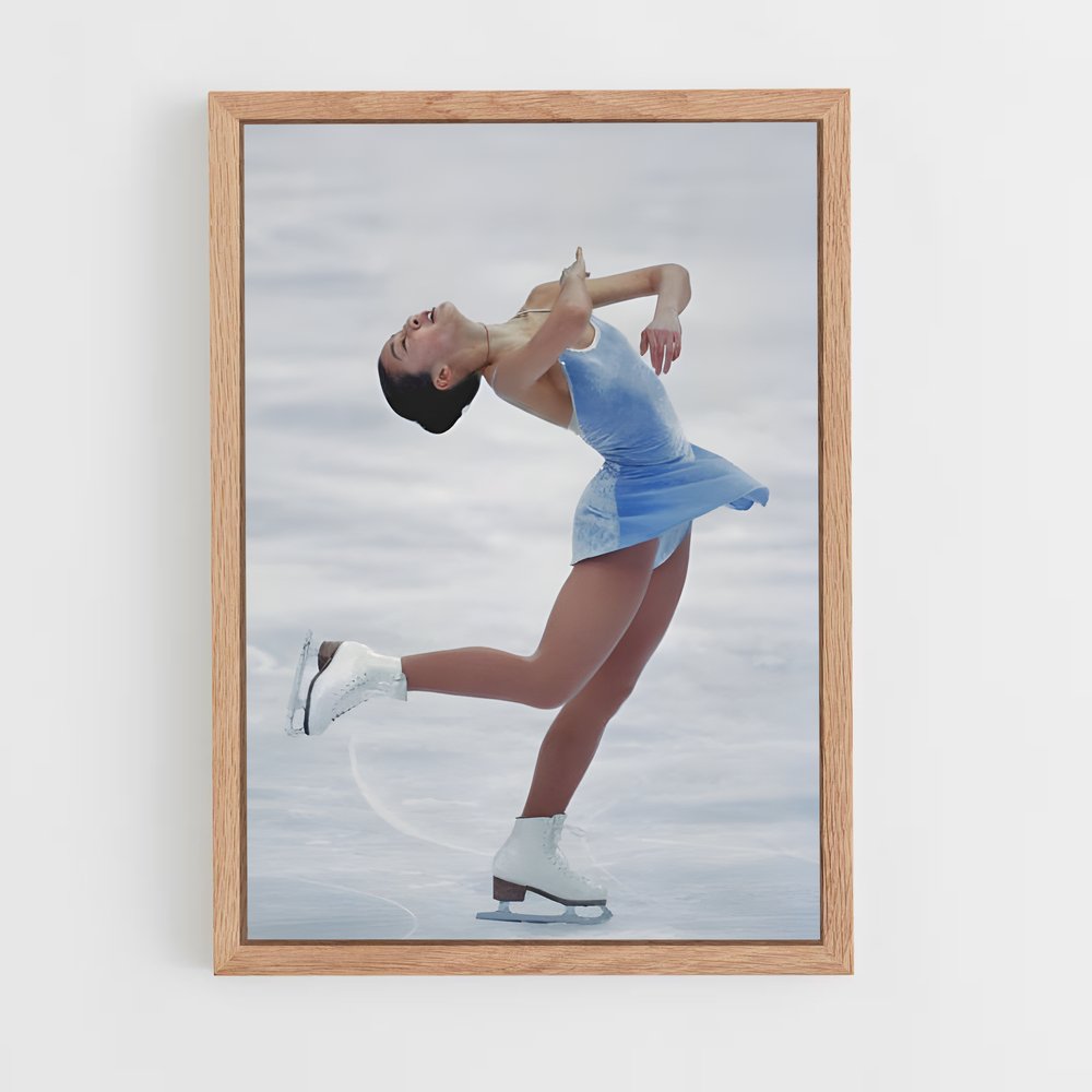 ap-michelle kwan-7 cadre Bois clair