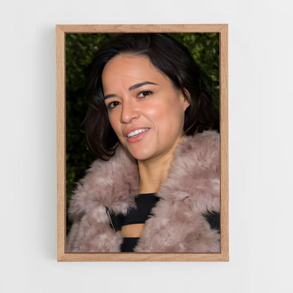 ap-michelle rodriguez-4 cadre Bois clair