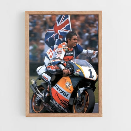 ap-mick doohan-2 cadre Bois clair