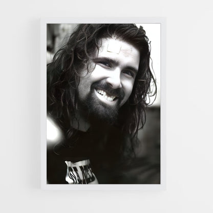 ap-mick foley-3 cadre Blanc