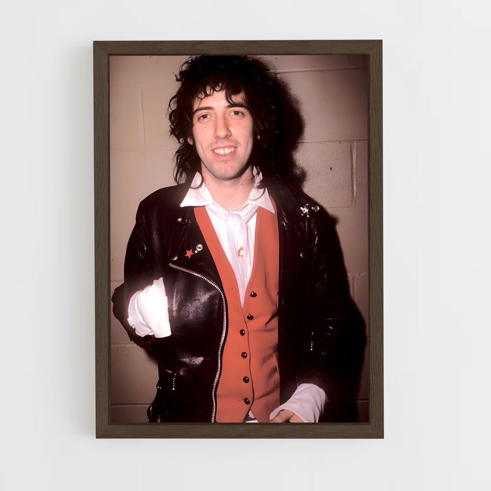 ap-mick jones-1 cadre Bois foncé