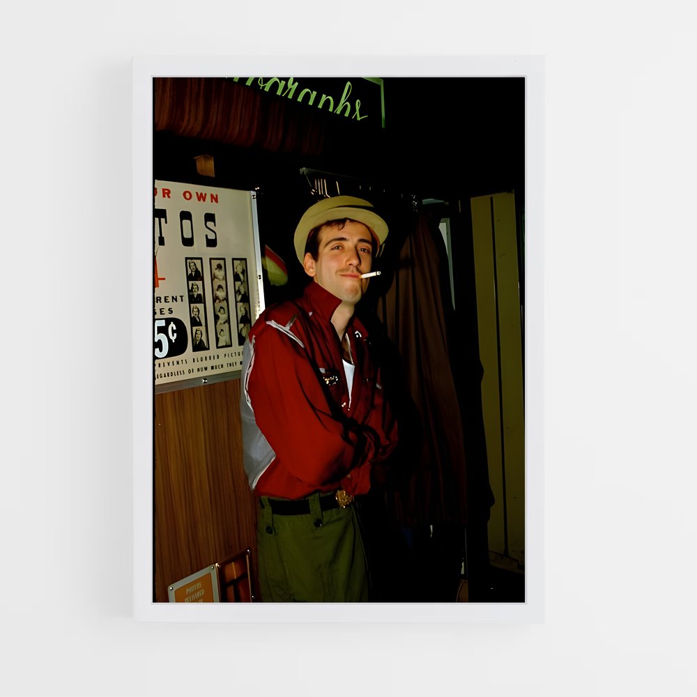 ap-mick jones-4 cadre Blanc