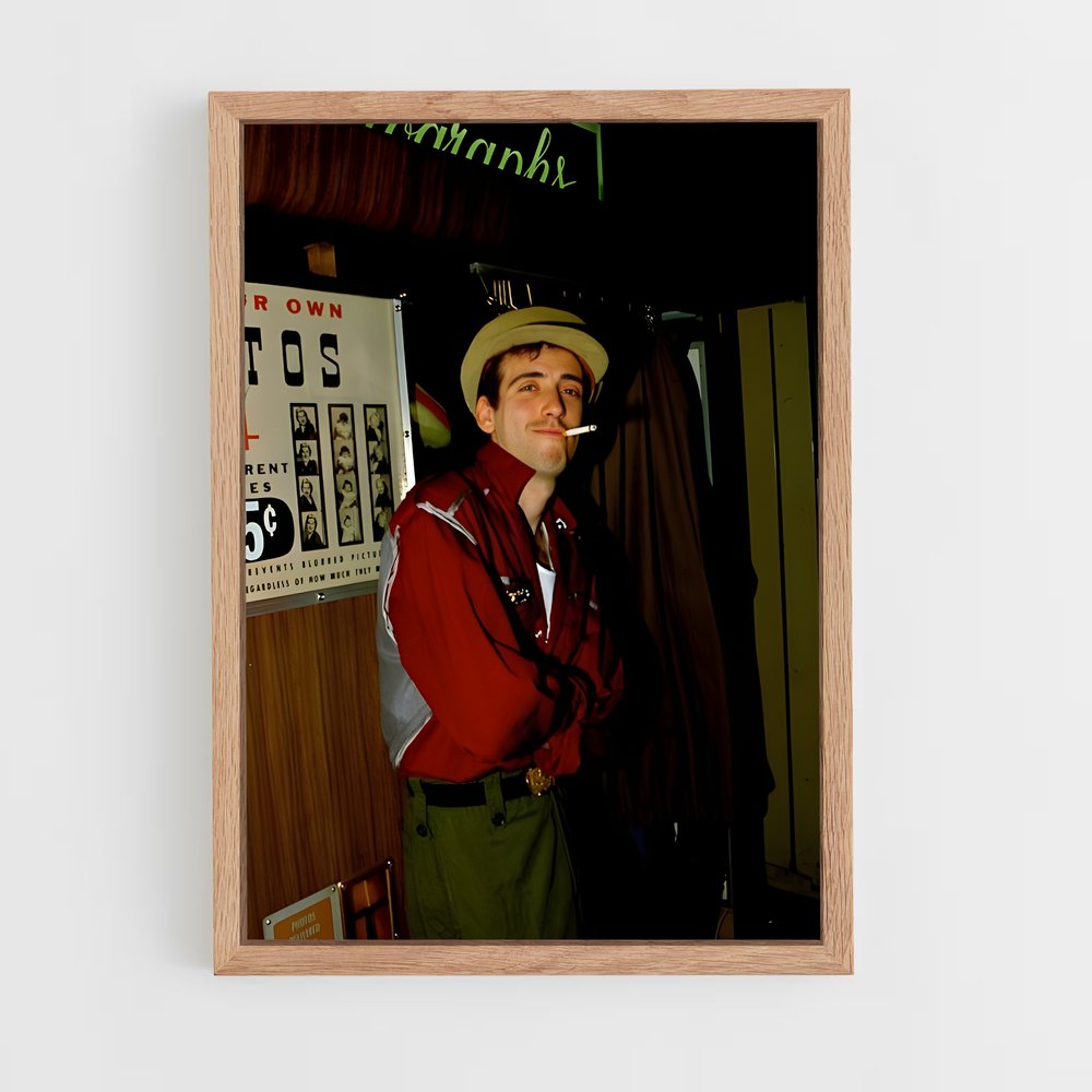 ap-mick jones-4 cadre Bois clair
