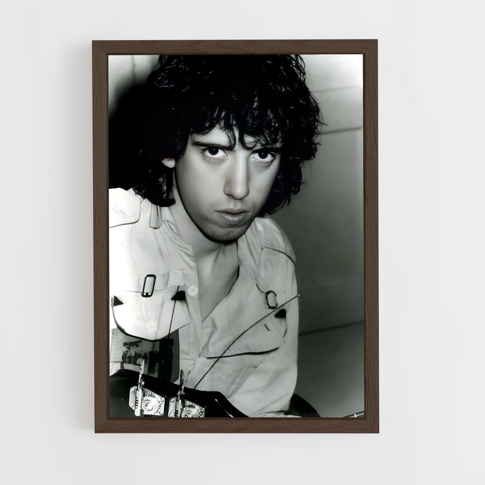 ap-mick jones-5 cadre Bois foncé