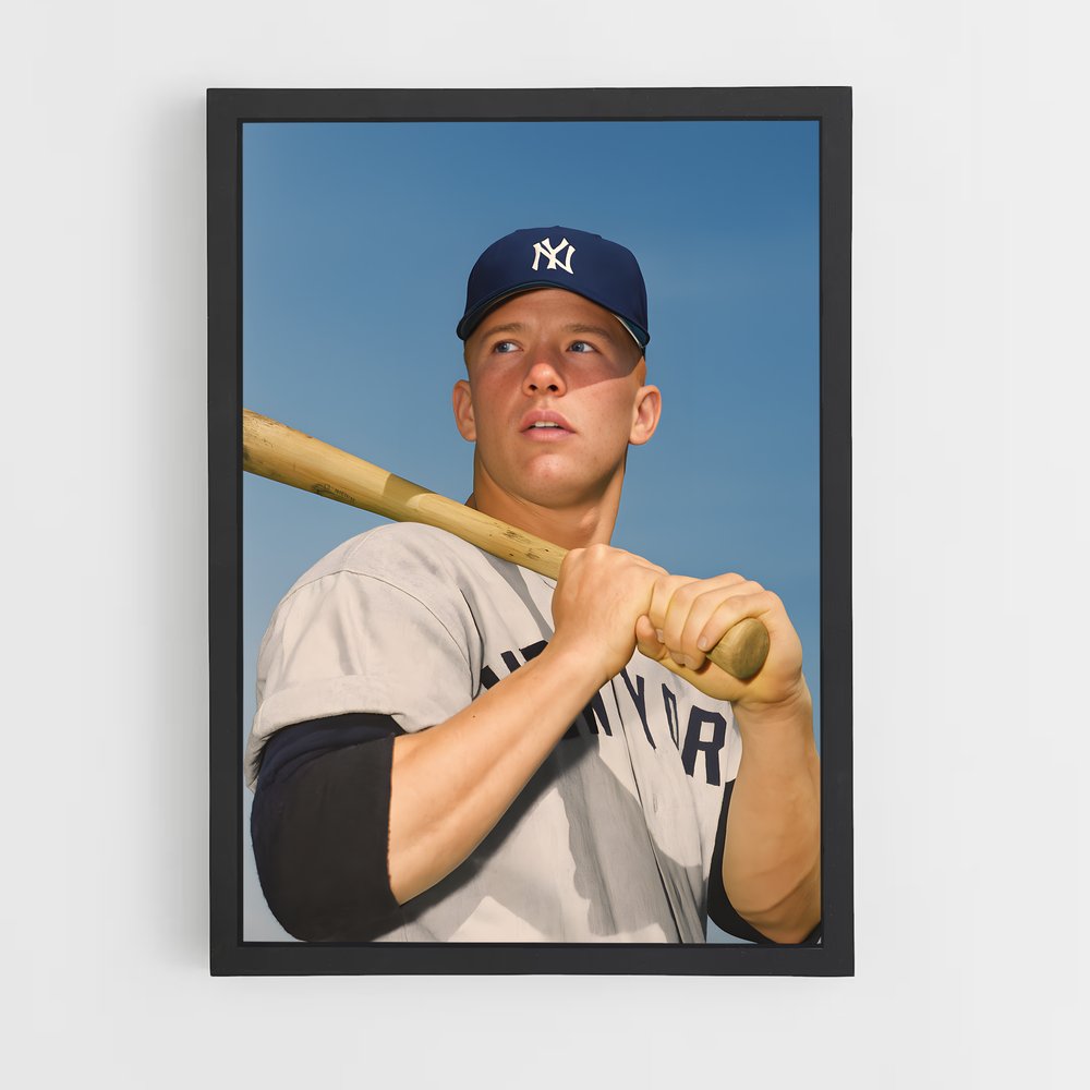 ap-mickey mantle-2 cadre Noir