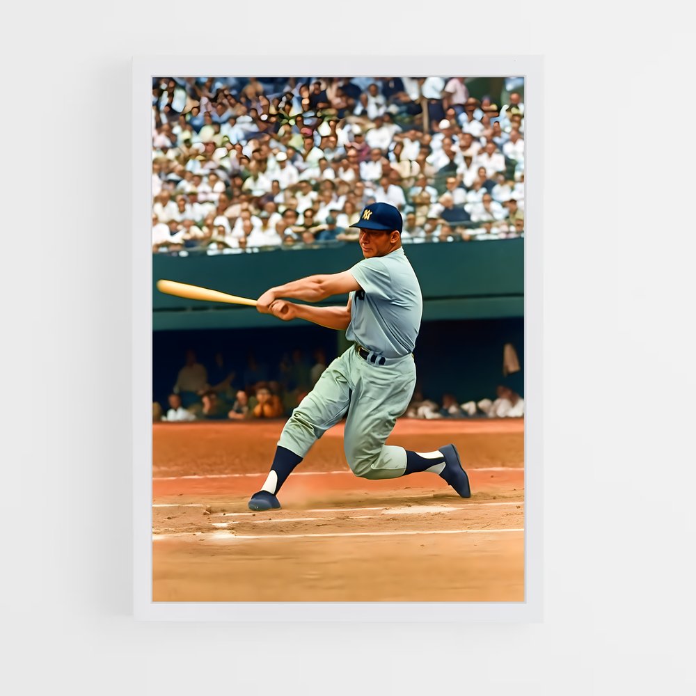 ap-mickey mantle-3 cadre Blanc