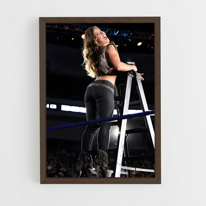 ap-mickie james-4 cadre Bois foncé