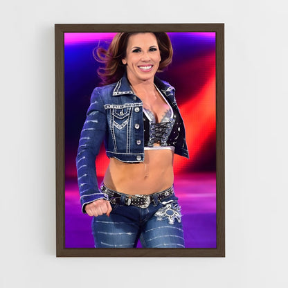 ap-mickie james-5 cadre Bois foncé