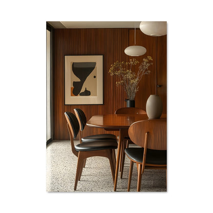 Poster Salle à Manger Épurée