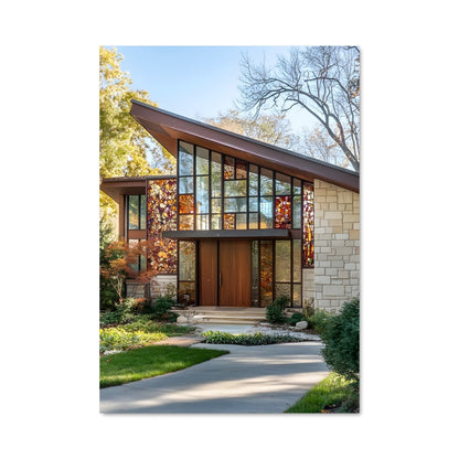 Poster Maison Harmonieuse