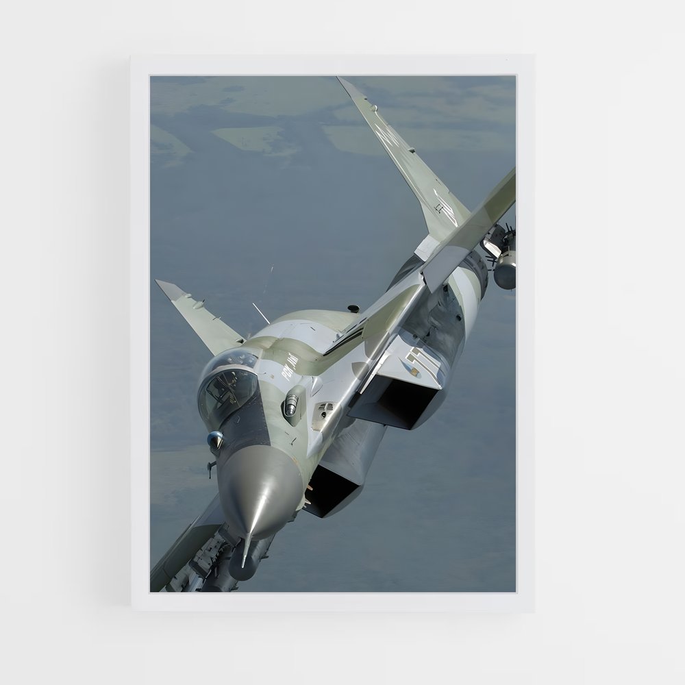 ap-mig-29 fulcrum-1 cadre Blanc