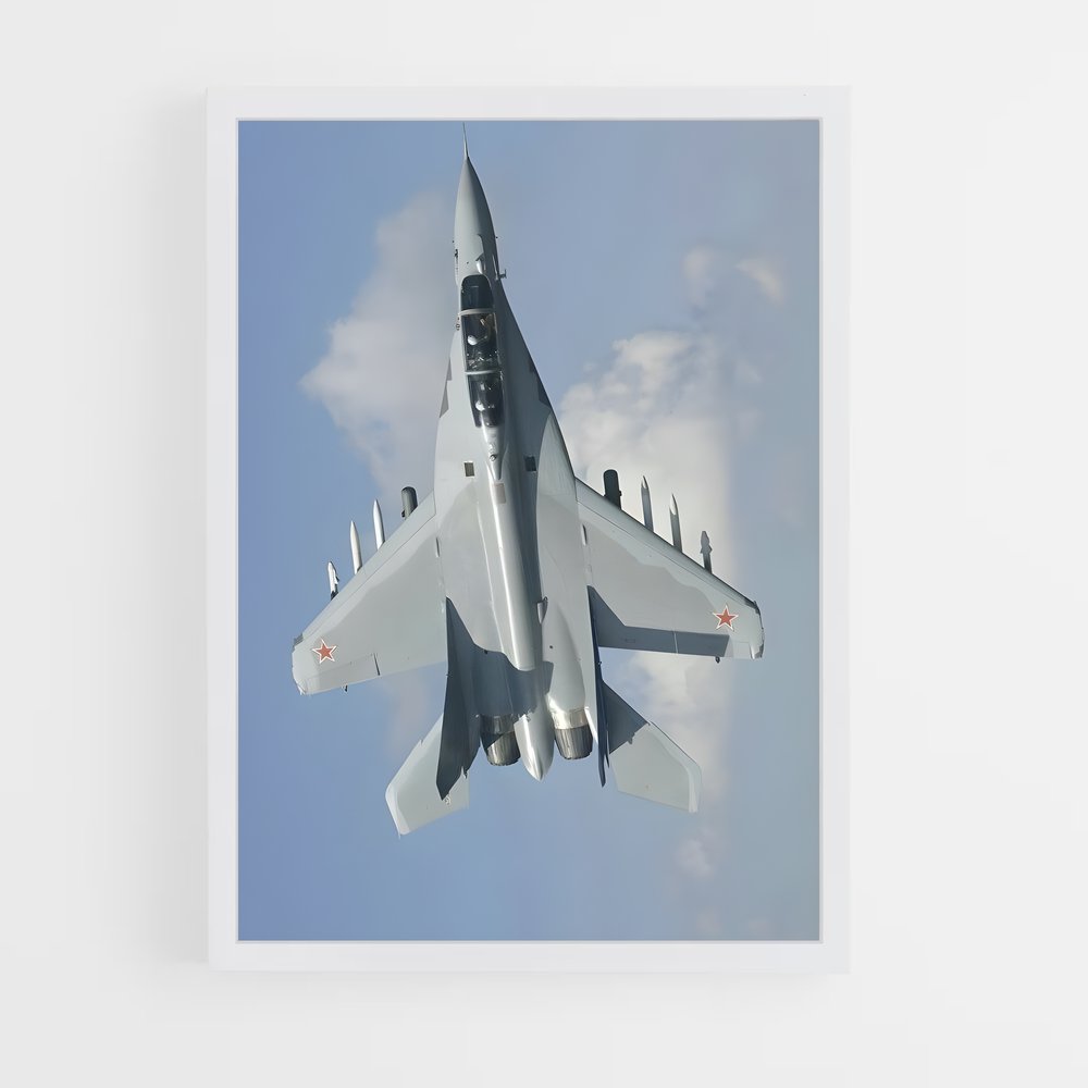 ap-mig-29 fulcrum-2 cadre Blanc