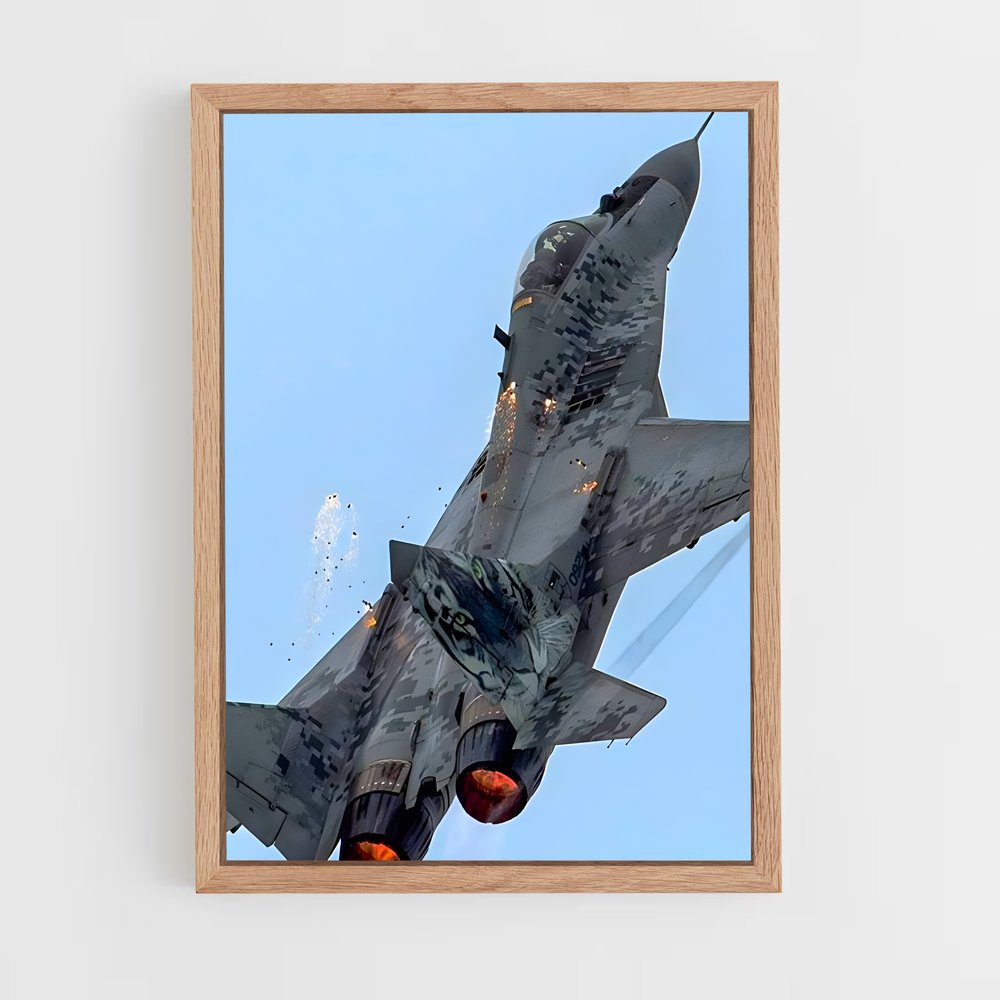 ap-mig-29 fulcrum-4 cadre Bois clair