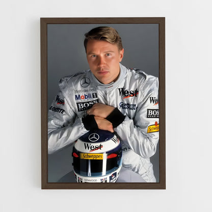 ap-mika hakkinen-4 cadre Bois foncé