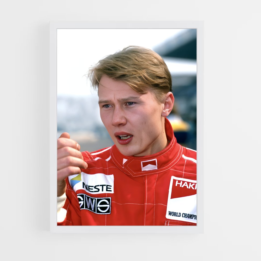 ap-mika hakkinen-5 cadre Blanc