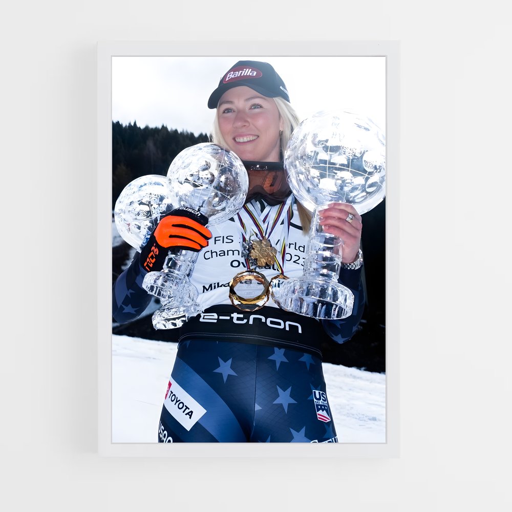 ap-mikaela shiffrin-1 cadre Blanc