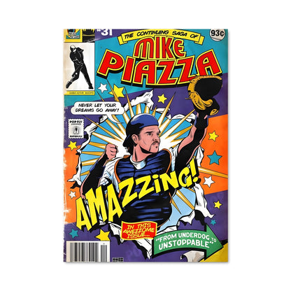 Poster Mike Piazza: The Hero at Bat