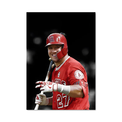 Poster Swing de Mike Trout