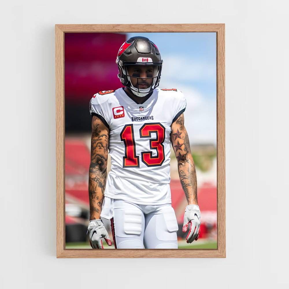 ap-mike evans-1 cadre Bois clair