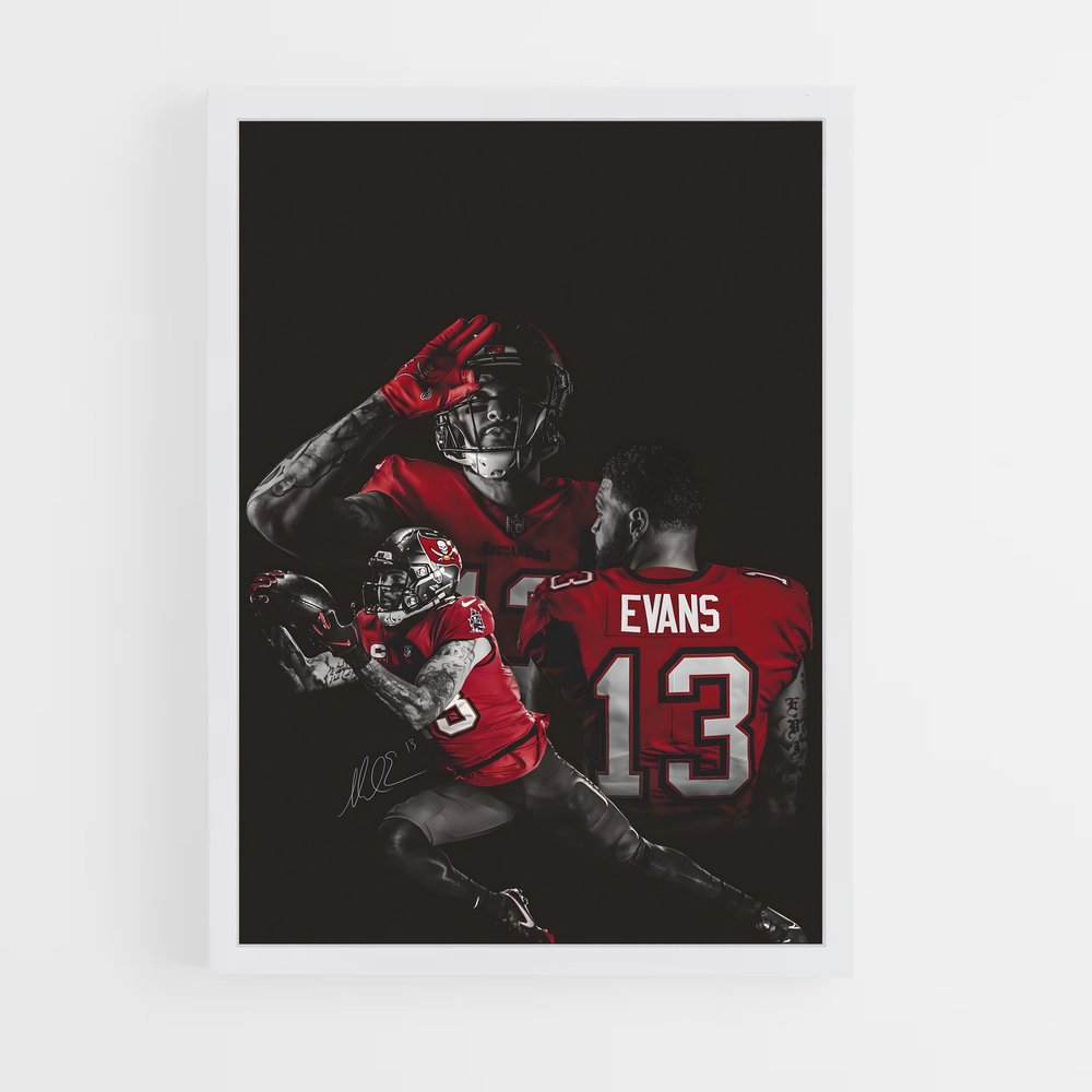 ap-mike evans-2 cadre Blanc