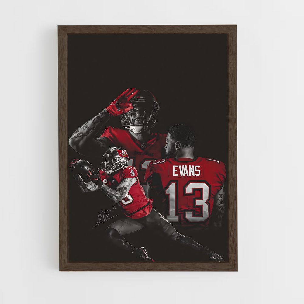 ap-mike evans-2 cadre Bois foncé