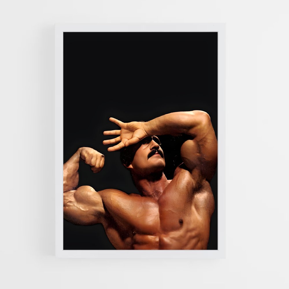 ap-mike mentzer-5 cadre Blanc