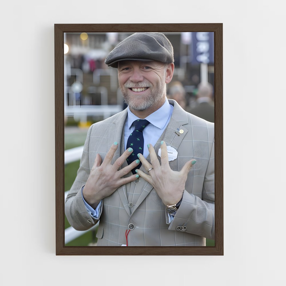 ap-mike tindall-1 cadre Bois foncé