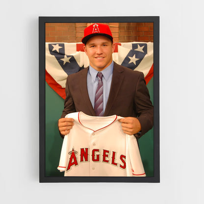 ap-mike trout-5 cadre Noir