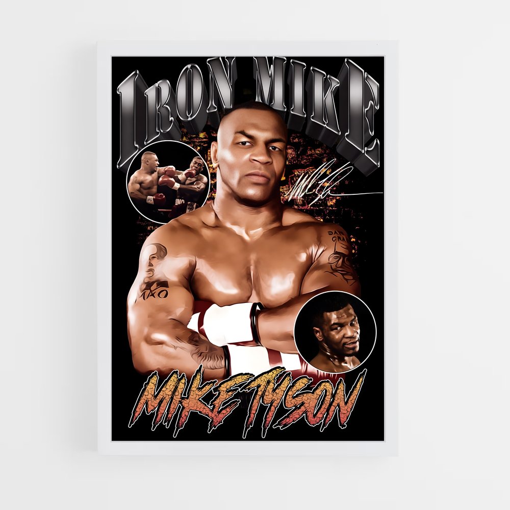 ap-mike tyson-11 cadre Blanc
