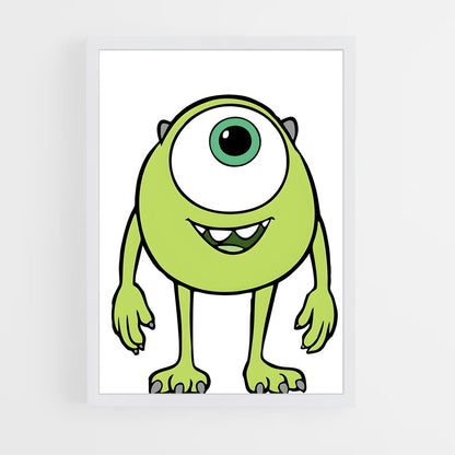 ap-mike wazowski-1 cadre Blanc