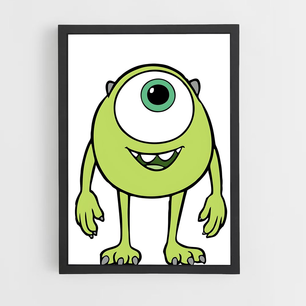 ap-mike wazowski-1 cadre Noir