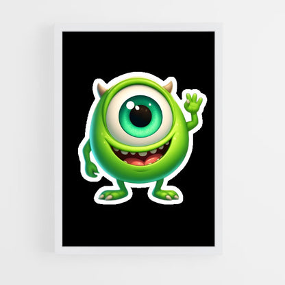 ap-mike wazowski-3 cadre Blanc